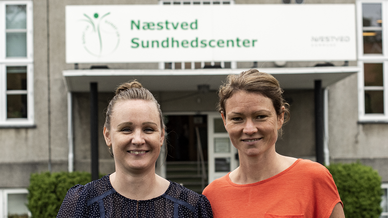 Billede af Maja og Lisbeth fra NorDigHealth